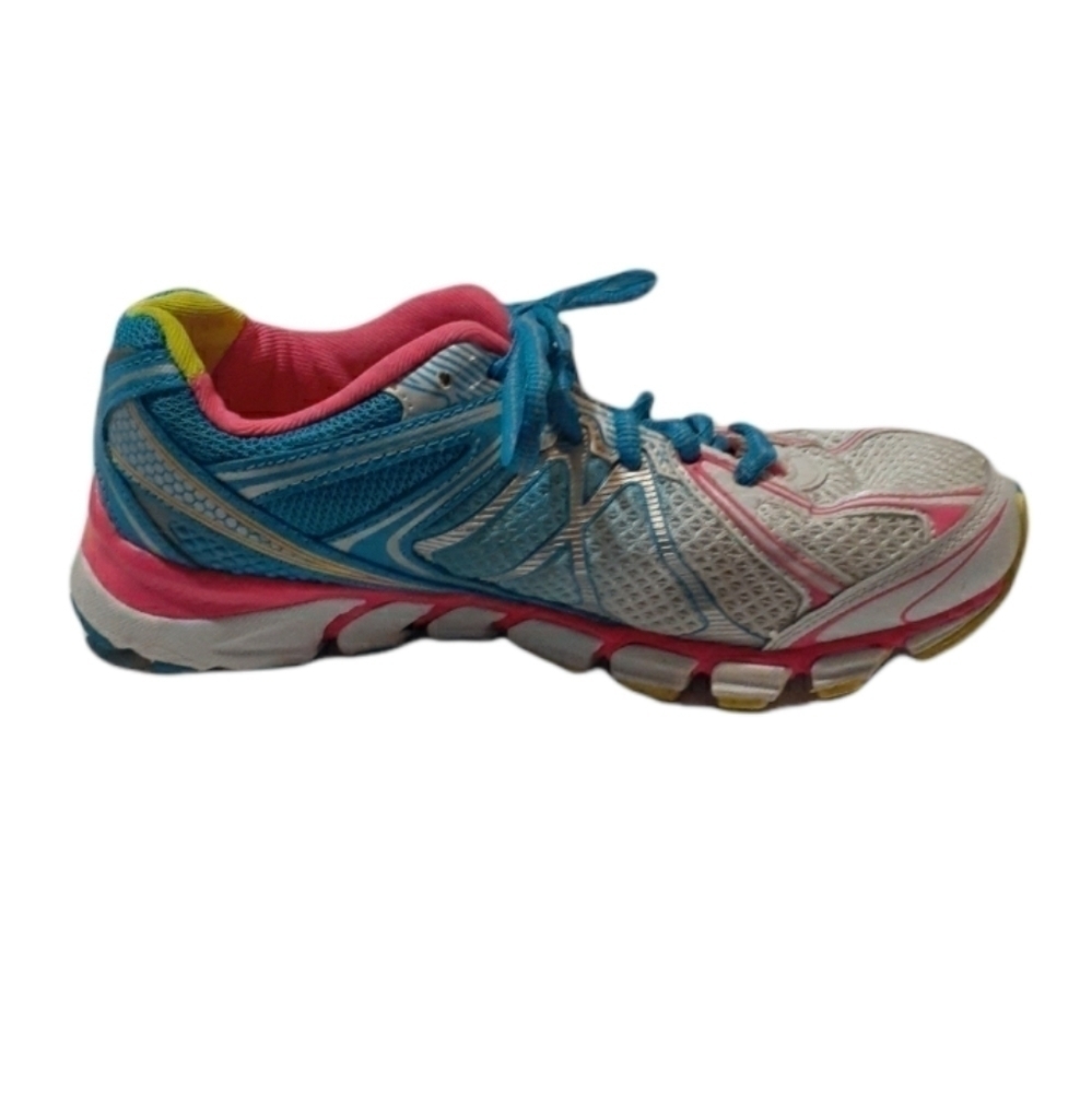 Fila Cool Max Athletic Shoes Bright Neon‎ Memory Foam Rainbow Dopamine Size 8